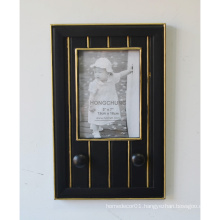 Black Frame with Hanger for Wall